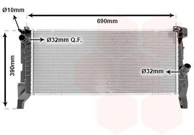 DIESEL B37 171176176 31 / 32 Radiateur