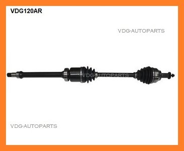 VDG120AR Aandrijfas RECHTS
